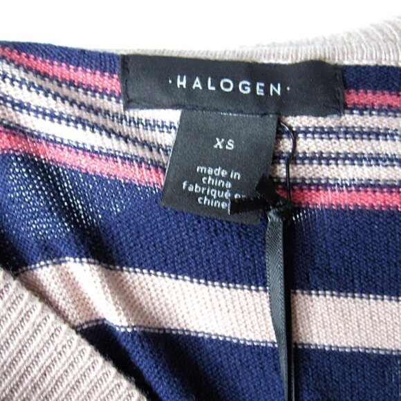 Halogen - Striped Cardigan Sweater - XS - Picture 5 of 6